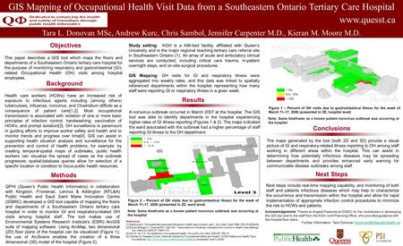 Further Information: Tara Donovan References [1] Sepkowitz K. Occupationally acquired infections.