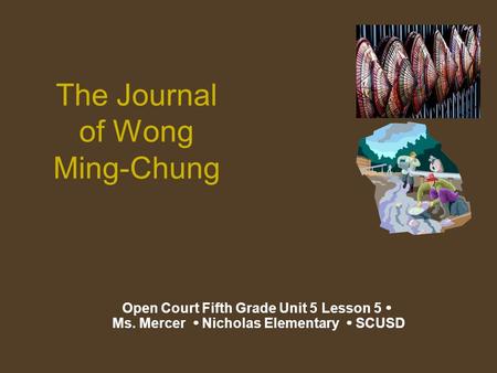 The Journal of Wong Ming-Chung