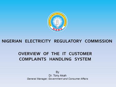 NIGERIAN ELECTRICITY REGULATORY COMMISSION