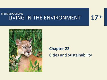 Chapter 22 Cities and Sustainability