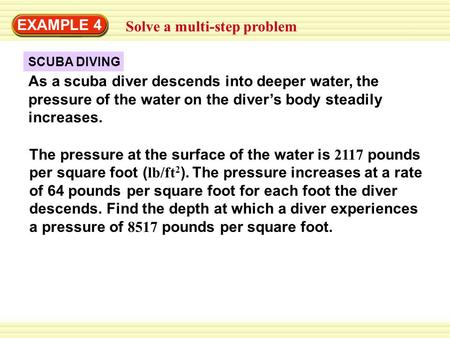 Solve a multi-step problem