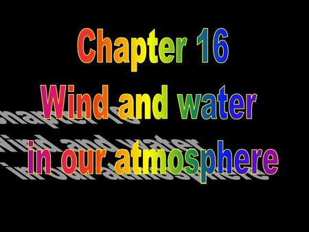 Wind is always named by where it is coming from! It is called a NORTH wind because it is moving from the north to the south. What would a wind be named.