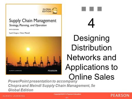 Designing Distribution Networks and Applications to Online Sales