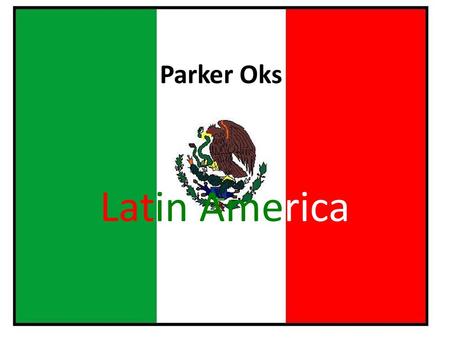 Parker Oks Latin America.