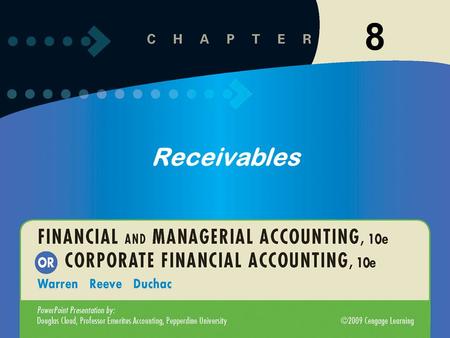 8 Receivables.