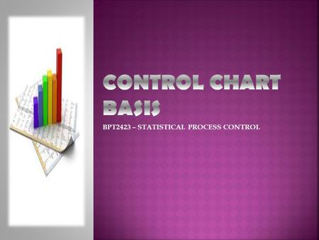 BPT2423 – STATISTICAL PROCESS CONTROL