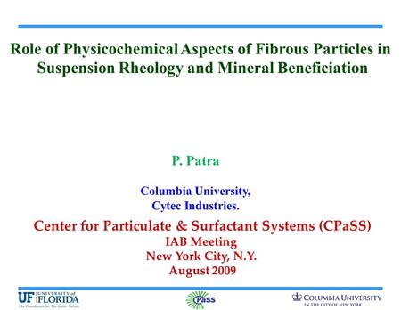 Role of Physicochemical Aspects of Fibrous Particles in