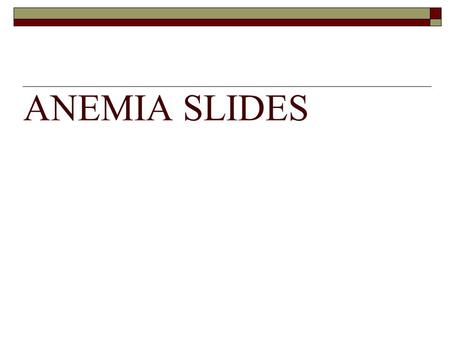 ANEMIA SLIDES. RETICULOCYTE, SUPRAVITAL STAIN NUCLEATED RBCs: METARUBRICYTE (A Blast is almost all nucleus)