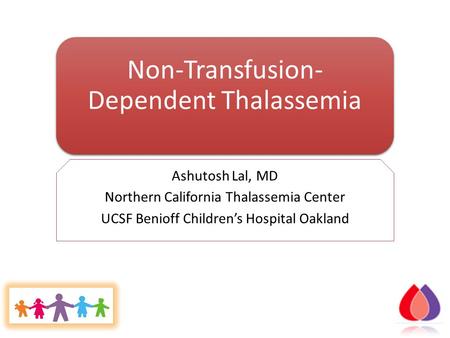 Non-Transfusion-Dependent Thalassemia