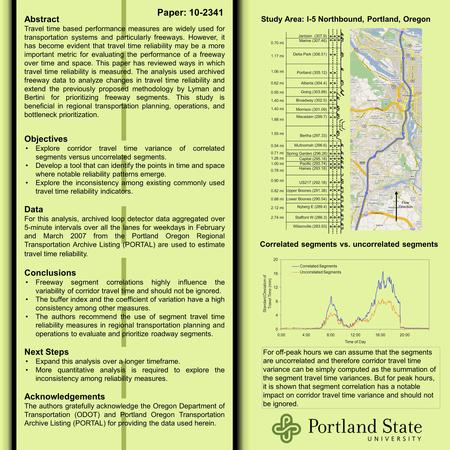 Abstract Travel time based performance measures are widely used for transportation systems and particularly freeways. However, it has become evident that.