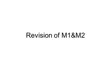 Revision of M1&M2. There weren’t any swings here before. slide swings There was only a slide.