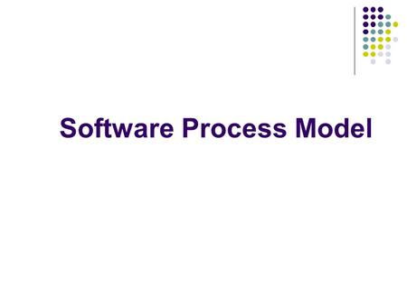 Software Process Model