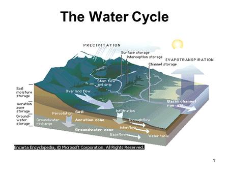 The Water Cycle.