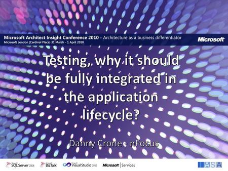 Interoperability. What is testing? Where have we come from? Where are we now? Why is nFocus at MSAIC? Overview.