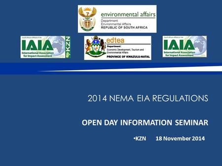 OPEN DAY INFORMATION SEMINAR