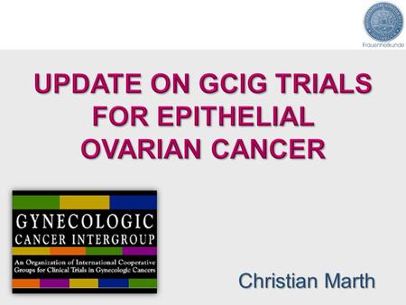 Upfront Surgery vs Neoadjuvant Chemotherapy Patients closed / 550 Leading EORTC Participating NCIC CTG Presentated at IGCS 2008 EORTC 55971.