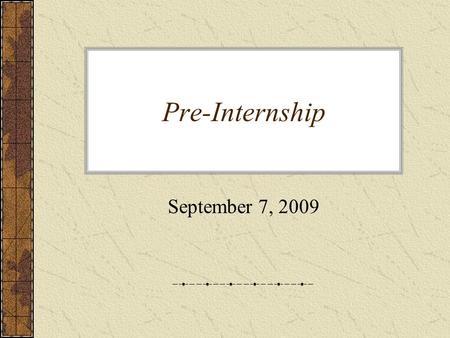 Pre-Internship September 7, 2009. Today’s Outline… Listening to the Feelings of Clients (1:00-1:30) Genogram construction (1:30-2:15) Break (2:15-2:30)