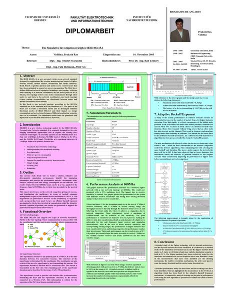 BIOGRAFISCHE ANGABEN TECHNISCHE UNIVERSITÄT DRESDEN TECHNISCHE UNIVERSITÄT DRESDEN FAKULTÄT ELEKTROTECHNIK UND INFORMATIONSTECHNIK INSTITUT FÜR NACHRICHTENTECHNIK.