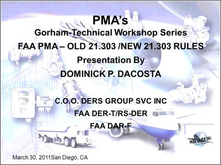 Gorham-Technical Workshop Series