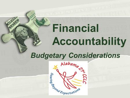 Financial Accountability Budgetary Considerations.