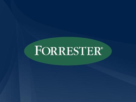 The Era Of BT Changes How IT Assures Business Alignment Bobby Cameron Vice President And Principal Analyst Forrester Research September 9, 2008.