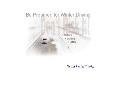 RISK MANAGEMENT DRIVING DECISIONS CAN I DO THIS LATER?CAN I DO THIS LATER? AM I PREPARED FOR EMERGENCIES?AM I PREPARED FOR EMERGENCIES?