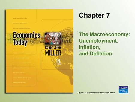 The Macroeconomy: Unemployment, Inflation, and Deflation