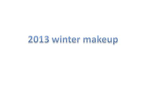 I’ve picked looks where models are wearing bold colors for lips, charming smokey eye or a sexy and colorful cat eye makeup. MAC Fall – Winter 2013 Makeup.