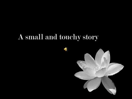 A small and touchy story A man came home from work late, tired and irritated, to find his 5-year old son waiting for him at the door. SON: Daddy, may.