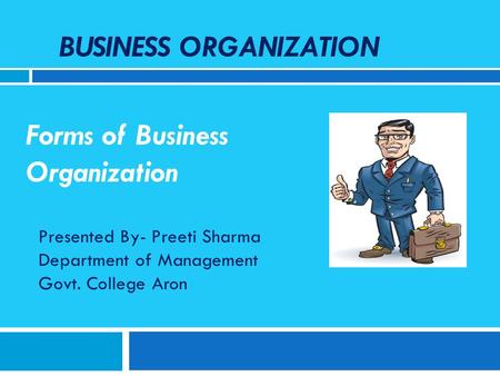 Business Organization