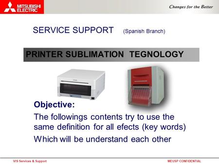 Printer sublimation tegnology