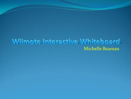 Michelle Beaman. An Idea is Born Johnny Chung Lee developed the Wii Remote in 2007. He is a researcher for Microsoft and has his PH.D. in Human Computer.