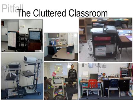 Pitfall The Cluttered Classroom. $189 $220 $205 $115 $360 Total: $1,090 TeachWell… $899 PLUS labor and installation!!