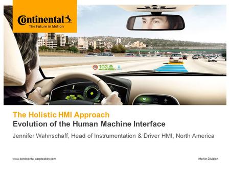 The Holistic HMI Approach