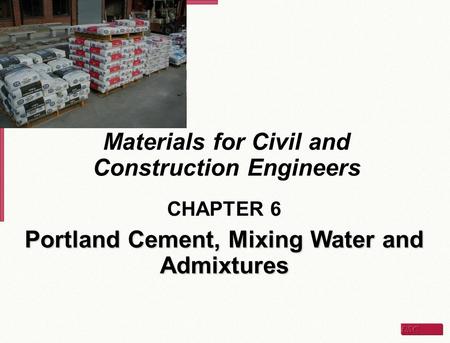 Materials for Civil and Construction Engineers