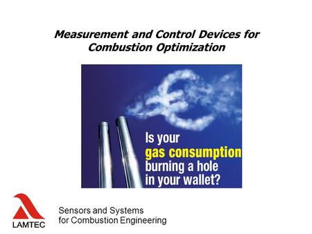 Measurement and Control Devices for Combustion Optimization Sensors and Systems for Combustion Engineering.