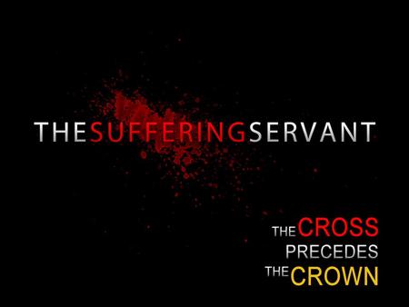 Mark 14:32-15:34 The King’s Cross Drops of Blood Mark 14:32-36: “And they went to a place called Gethsemane. And he said to his disciples, “Sit here.