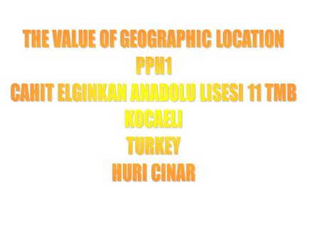 We are a group of students from 11TMB,Cahit Elginkan Anadolu Lisesi,Kocaeli,Turkey.We wanted to know about the positive and negative influence of a.