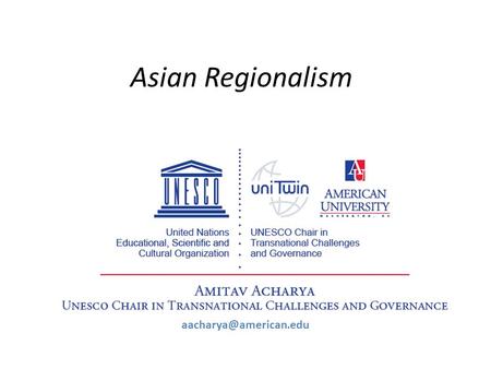 Asian Regionalism Evolution Characteristics Limitations Contributions Prospects and Reforms.