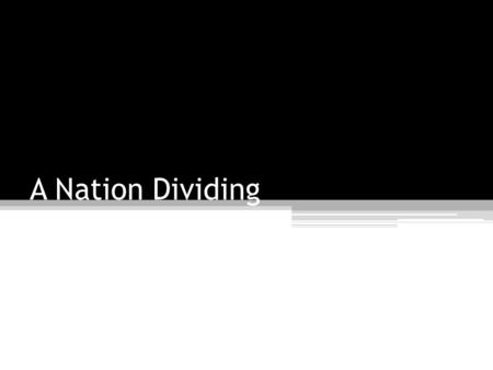 A Nation Dividing. Fugitive Slave Act of 1850  Required all citizens to help catch runaways  Enforcement of the law led to mounting anger in the North.