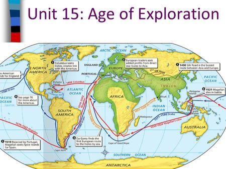 Unit 15: Age of Exploration