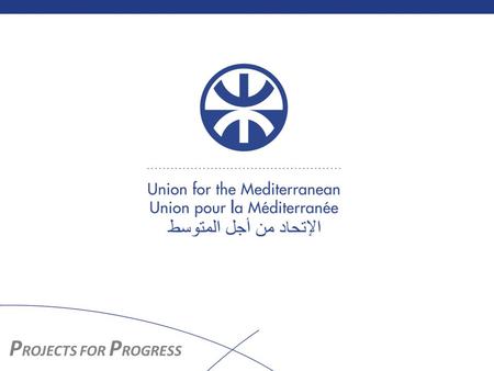 Salvatore D`ALFONSO, Senior Project Manager, Transport and Urban Development Division “Prospects for a Mediterranean Logistics Agency in the framework.