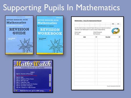 Supporting Pupils In Mathematics. The Linear Exam – only the final exam! TypeLevel 20 th November 2014Assessment 1 Foundation / Higher May 2015Assessment.