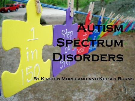 Autism Spectrum Disorders