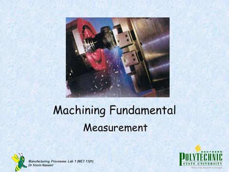 Machining Fundamental