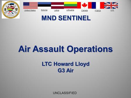 Air Assault Operations