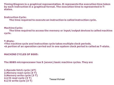 Timing Diagram is a graphical representation