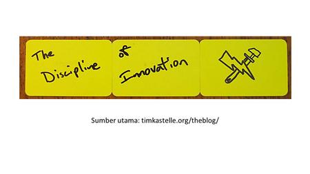 Sumber utama: timkastelle.org/theblog/. Trigger #1: Fear This trigger happens when we have systems for doing things that are real, and they create value.