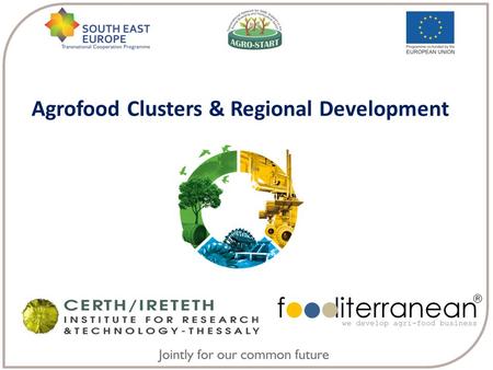 Agrofood Clusters & Regional Development. A vital economical sector for Greek Greek industry is one of the composed of 23 sectors and the most important.