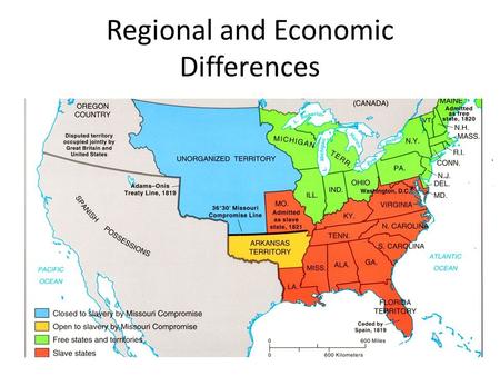 Regional and Economic Differences